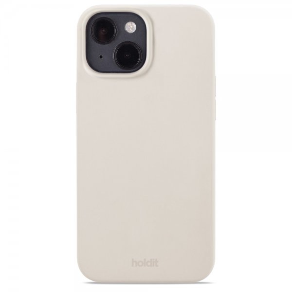 holdit iPhone 13/14 Skal Silikon Light Beige