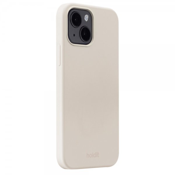 holdit iPhone 13/14 Skal Silikon Light Beige
