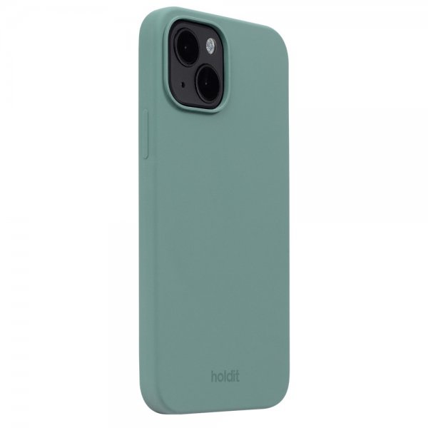 holdit iPhone 14 Skal Silikon Moss Green