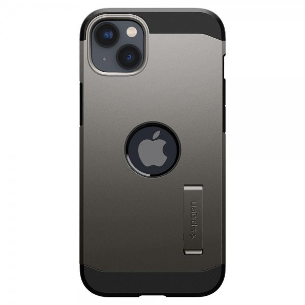 Spigen iPhone 14 Skal Tough Armor MagFit Gunmetal