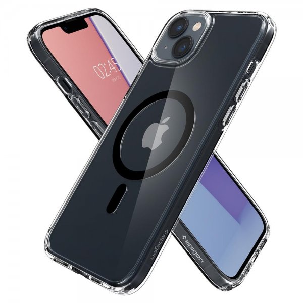 Spigen iPhone 14 Skal Ultra Hybrid MagFit Svart