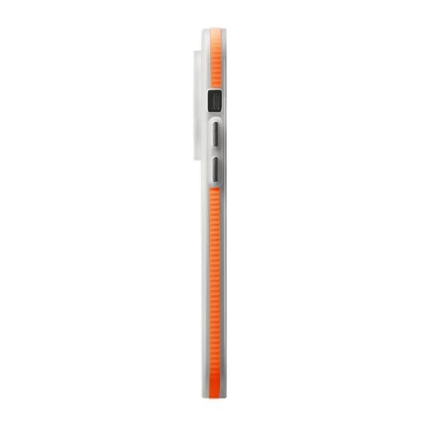 iPhone 13/iPhone 14 Skal Korrugerad MagSafe Orange