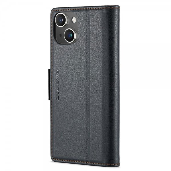 CaseMe iPhone 15 Fodral 023 Series Svart