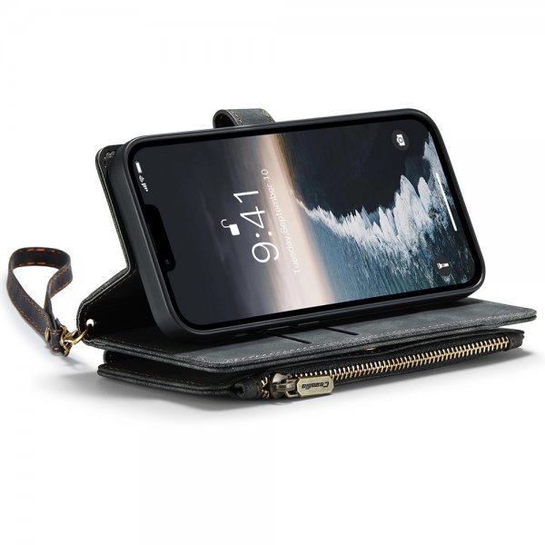 CaseMe iPhone 15 Fodral C30 Series Svart