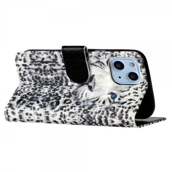 iPhone 15 Fodral Motiv Vit Tiger