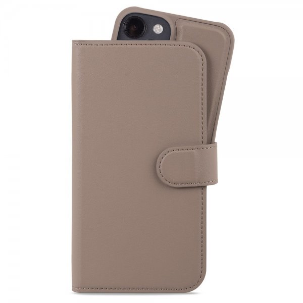 holdit iPhone 15 Fodral Wallet Case Magnet Plus Mocha Brown