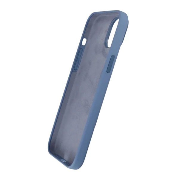 Rvelon iPhone 15 Skal Silikon Blå