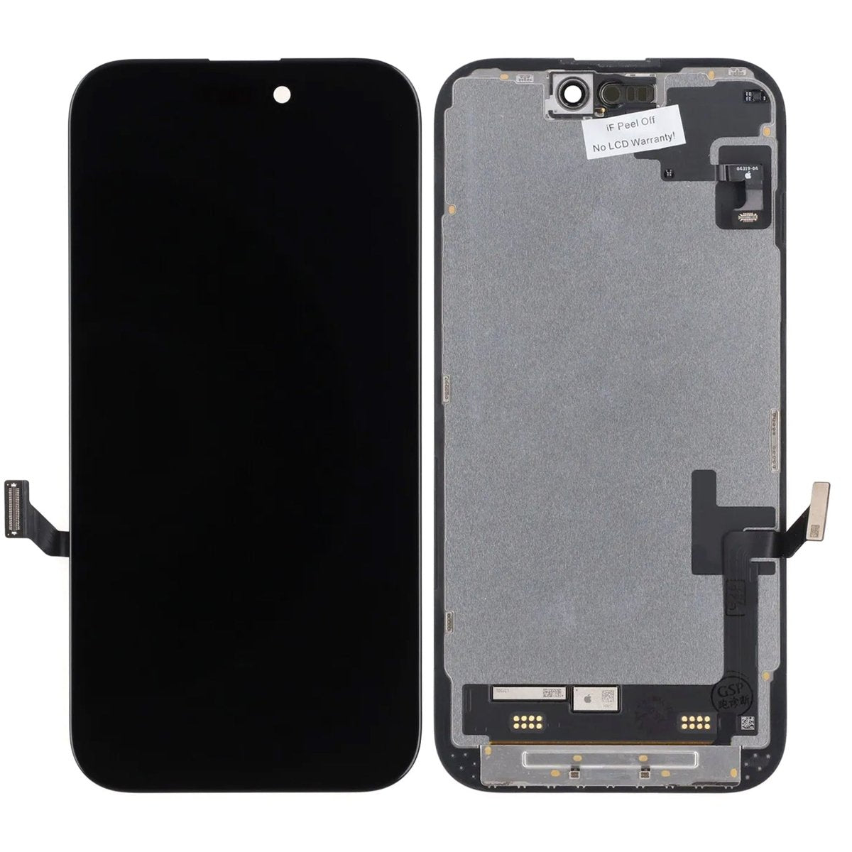 iPhone 15 OLED Skärm Original Begagnad - Diagnostik Pass