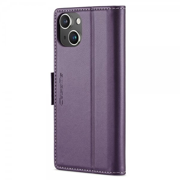 CaseMe iPhone 15 Plus Fodral 023 Series Lila