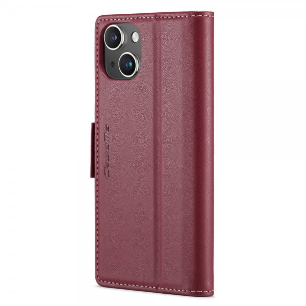 CaseMe iPhone 15 Plus Fodral 023 Series Röd