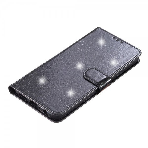 iPhone 15 Plus Fodral Glitter Svart
