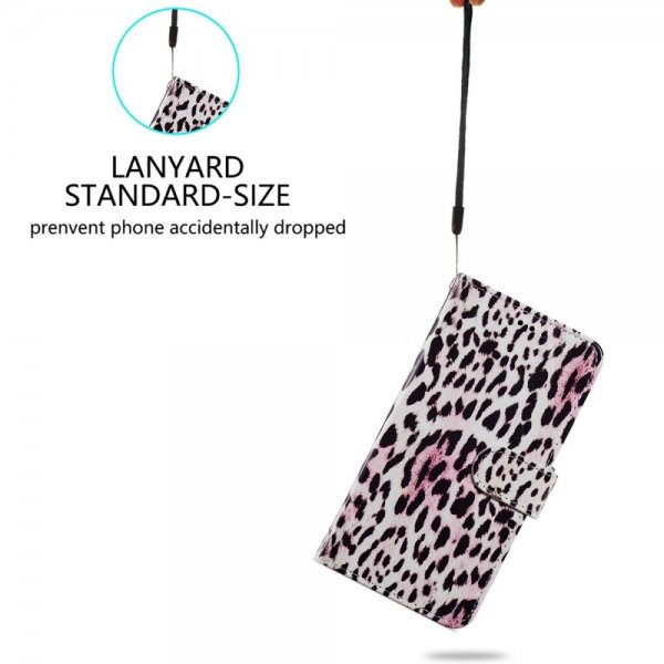 iPhone 15 Plus Fodral Motiv Leopardmönster