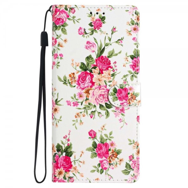 iPhone 15 Plus Fodral Motiv Rosa Marmor