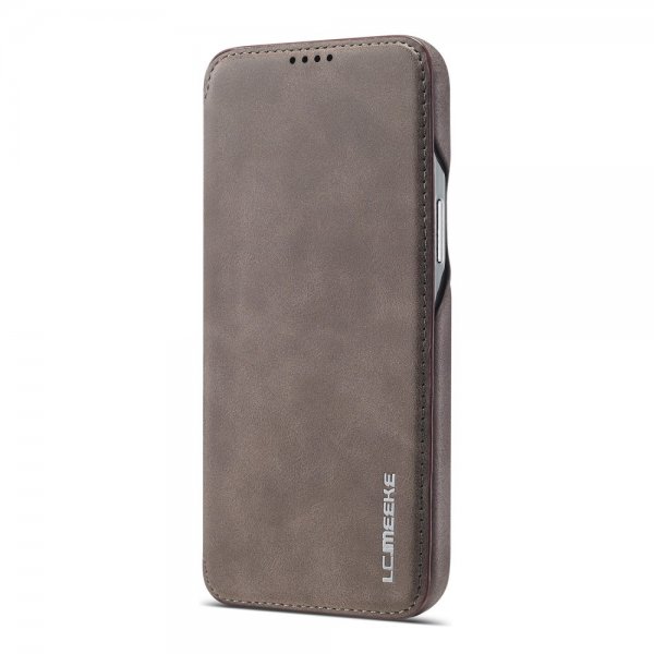 Lc.Imeeke iPhone 15 Plus Fodral Retro Kaffe