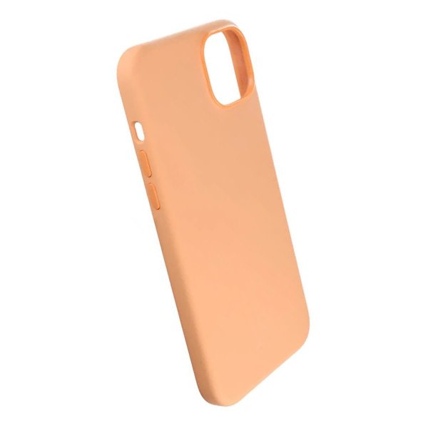 Rvelon iPhone 15 Plus Skal Silikon MagSafe Gul