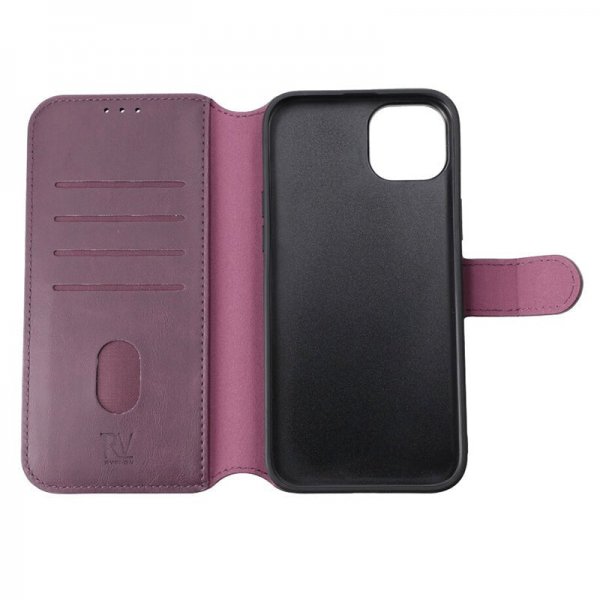 Rvelon iPhone 15 Plus Fodral Magnetiskt Avtagbart Skal Lila
