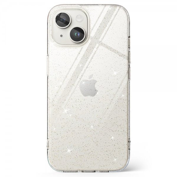 Ringke iPhone 15 Plus Skal Air Glitter Clear