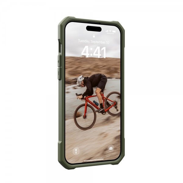Urban Armor Gear (UAG) iPhone 15 Plus Skal Essential Armor MagSafe Olive Drab