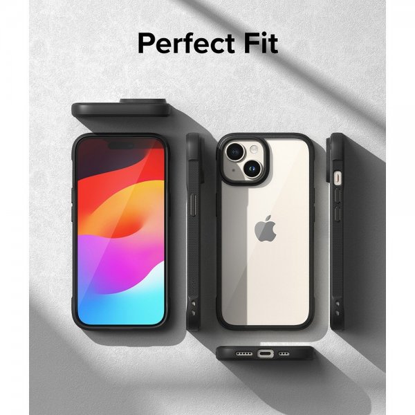 Ringke iPhone 15 Plus Skal Fusion Bold Svart
