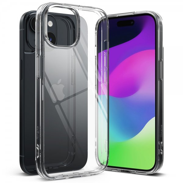 Ringke iPhone 15 Plus Skal Fusion Clear