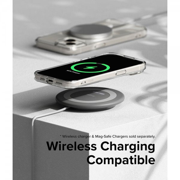 Ringke iPhone 15 Plus Skal Fusion Magnetic Matte Clear