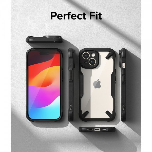 Ringke iPhone 15 Plus Skal Fusion X Svart