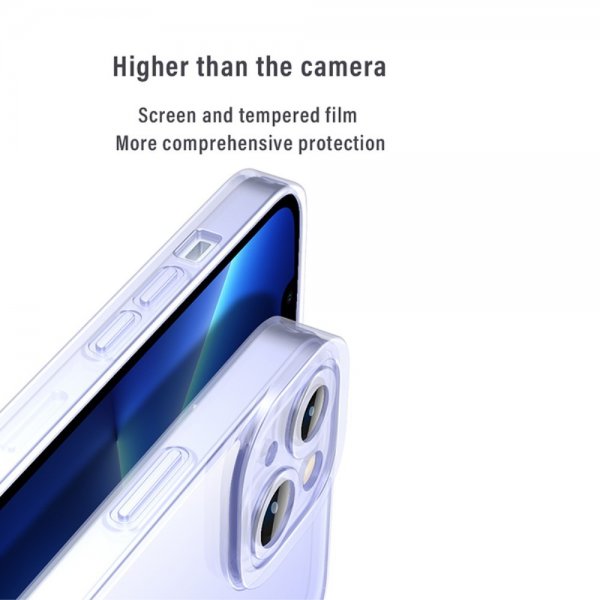 X-Level iPhone 15 Plus Skal Härdat Glas Svart