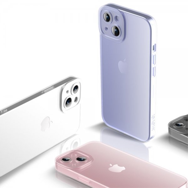 X-Level iPhone 15 Plus Skal Härdat Glas Svart