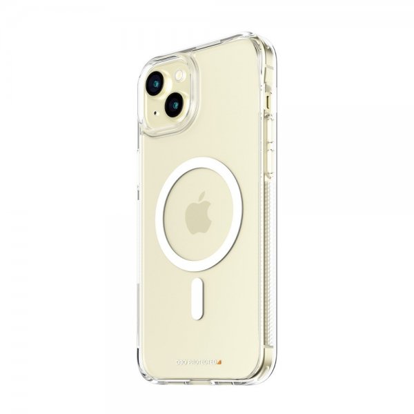PanzerGlass iPhone 15 Plus Skal HardCase MagSafe D3O Transparent