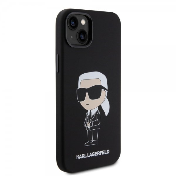 Karl Lagerfeld iPhone 15 Plus Skal Ikonik NFT Svart