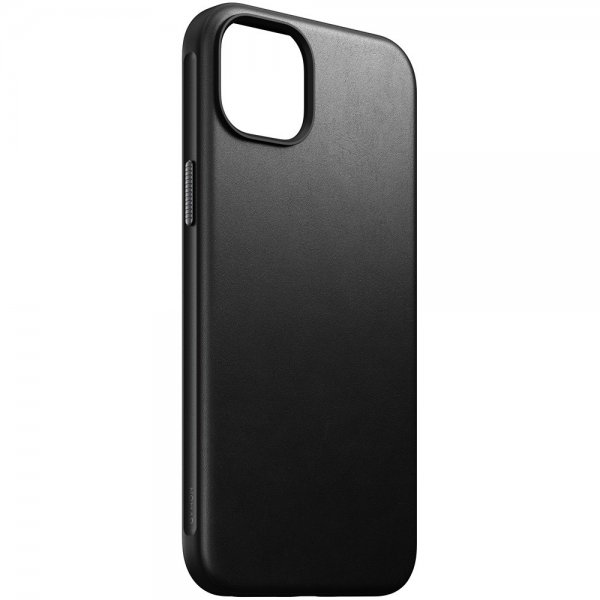 Nomad iPhone 15 Plus Skal Modern Leather Case Svart