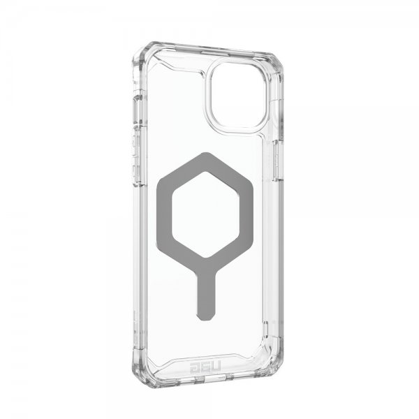 Urban Armor Gear (UAG) iPhone 15 Plus Skal Plyo MagSafe Ice Silver