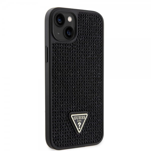 Guess iPhone 15 Plus Skal Rhinestone Svart