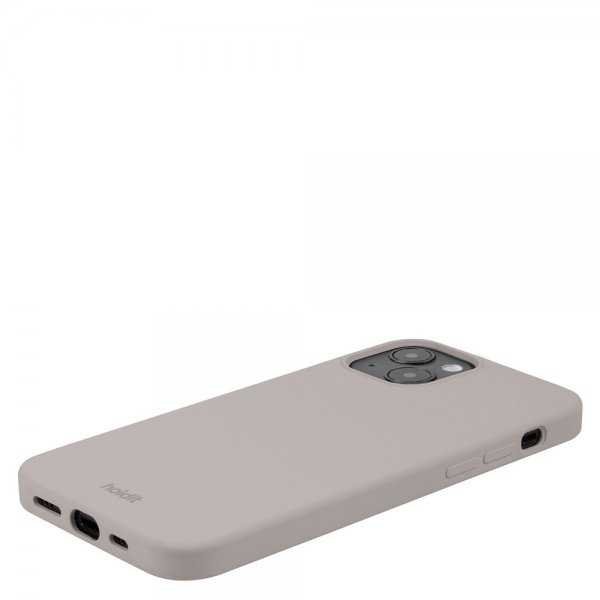 holdit iPhone 15 Plus Skal Silikon Taupe