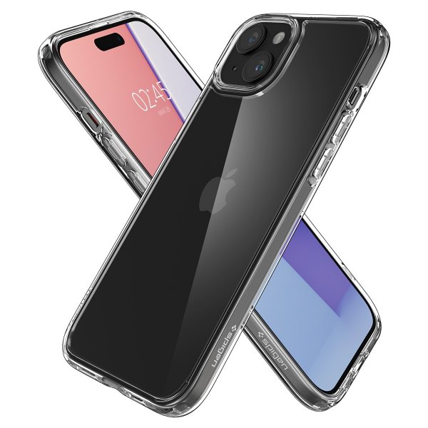 Spigen iPhone 15 Plus Skal Ultra Hybrid Crystal Clear