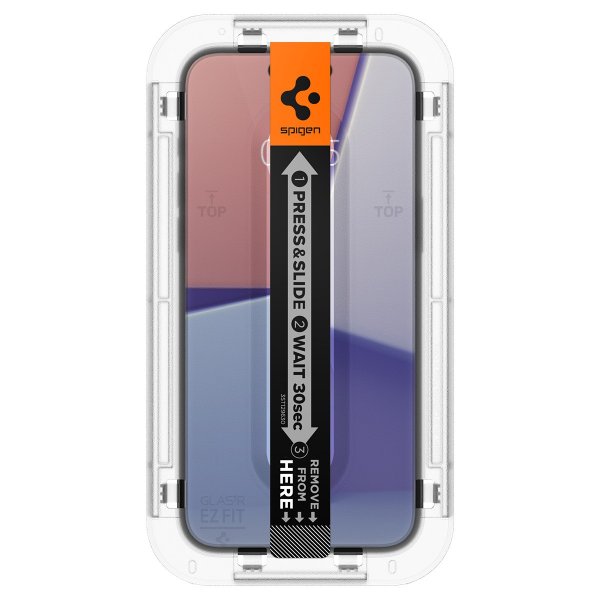Spigen iPhone 15 Plus/iPhone 16 Plus Skärmskydd GLAS.tR EZ Fit 2-pack