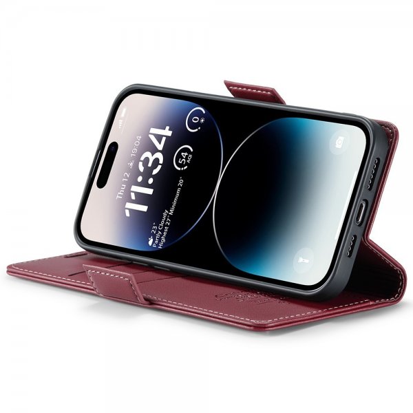 CaseMe iPhone 15 Pro Fodral 023 Series Röd