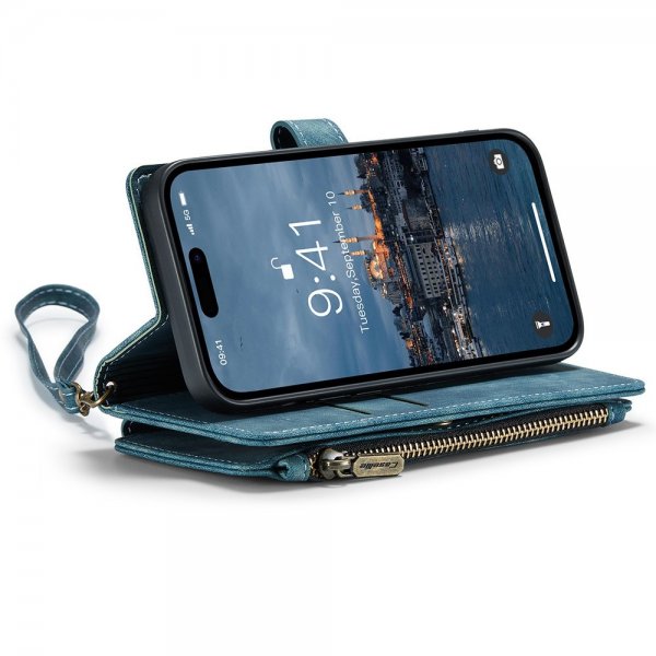 CaseMe iPhone 15 Pro Fodral C30 Series Petrol