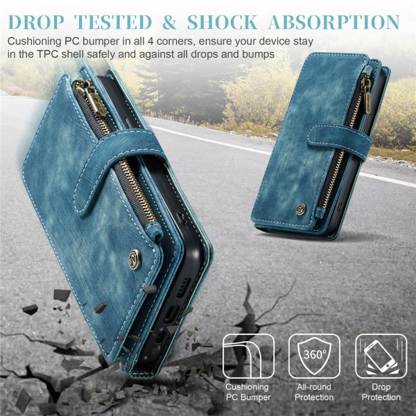 CaseMe iPhone 15 Pro Fodral C30 Series Petrol