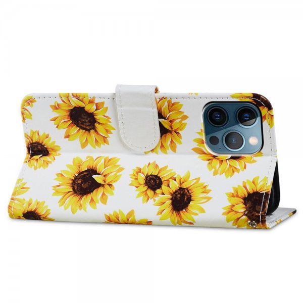 iPhone 15 Pro Fodral Motiv Solrosor