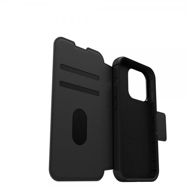 Otterbox iPhone 15 Pro Fodral Strada MagSafe Shadow Black