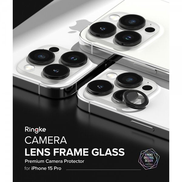Ringke iPhone 15 Pro Kameraskydd Camera Lens Frame