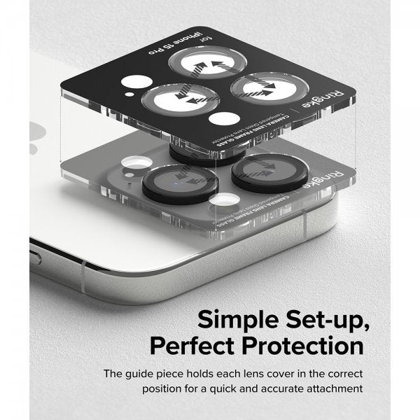 Ringke iPhone 15 Pro Kameraskydd Camera Lens Frame