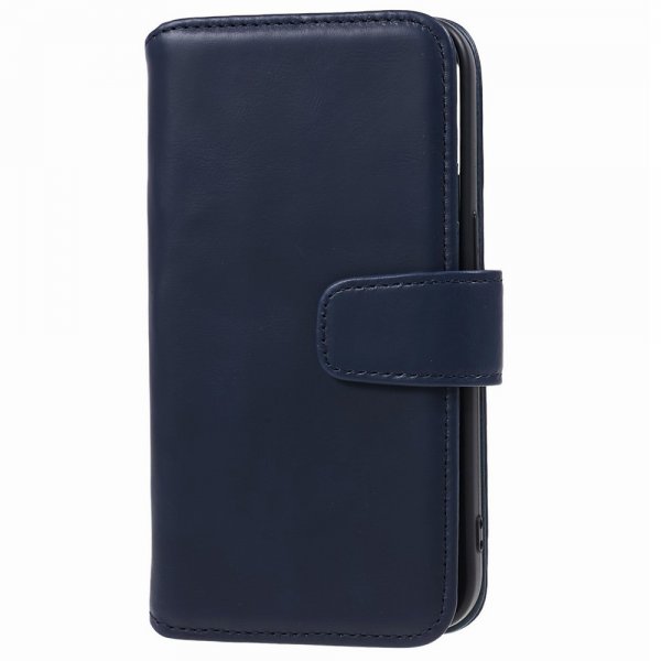 Nordic Covers iPhone 15 Pro Max Fodral Essential Leather Heron Blue
