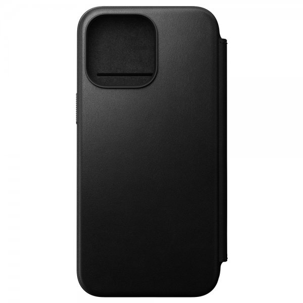 Nomad iPhone 15 Pro Max Fodral Modern Leather Folio Svart