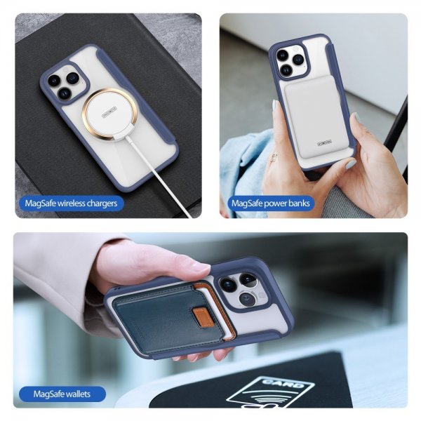 Dux Ducis iPhone 15 Pro Max Fodral Skin X Pro Series MagSafe Blå