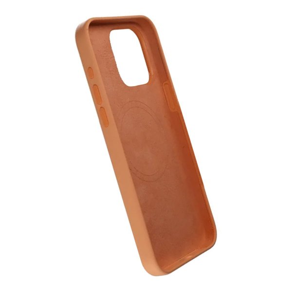 Rvelon iPhone 15 Pro Max Skal Silikon MagSafe Gul
