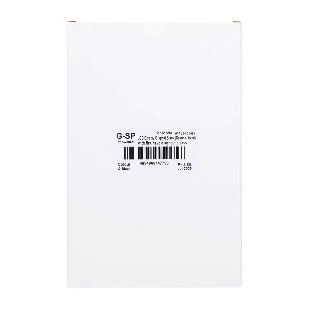 iPhone 15 Pro Max OLED Skärm Original Begagnad - Diagnostik Pass