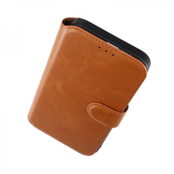 Rvelon iPhone 15 Pro Max Fodral 4 Kortfack MagSafe Brun
