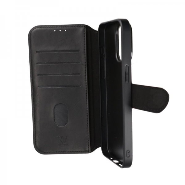 Rvelon iPhone 15 Pro Max Fodral 4 Kortfack MagSafe Svart